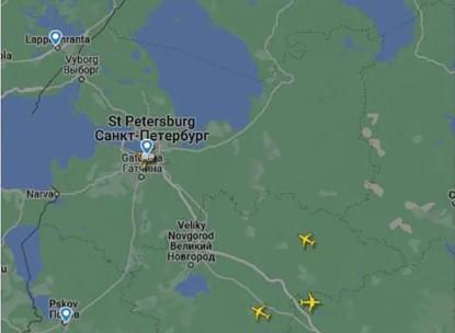 Небо над Петербургом закрыли из-за неизвестного объекта в воздухе, введен план «Ковер»