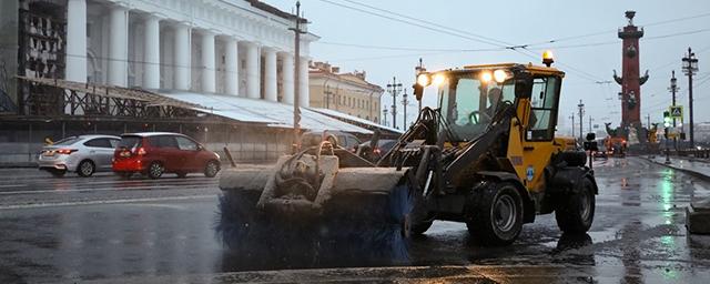 В Петербурге подрядчиков по уборке улиц заменят государственные организации к 1 июля