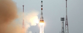 Ракета «Союз-2.1а» с грузовым кораблем «Прогресс» и надписью «Донбасс» стартовала на МКС в Байконура