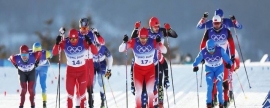 Российские лыжники Большунов и Терентьев выиграли бронзу в командном спринте на Олимпиаде в Пекине