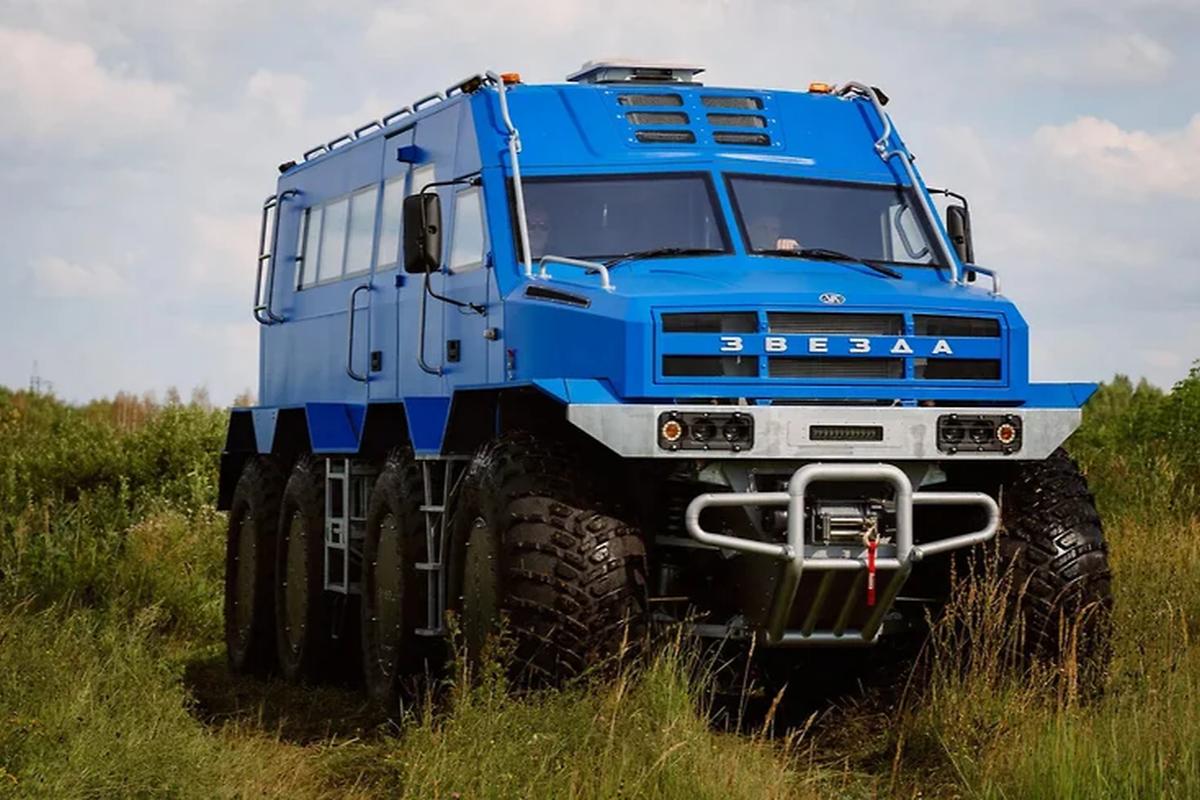 В России началось производство водоплавающих вездеходов «Звезда»