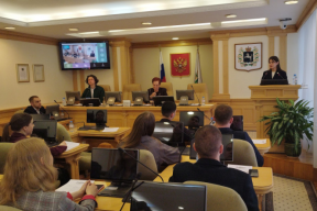 Спикер Законодательной думы Оксана Козловская: Новым председателем Молодежного парламента Томской области избрана предприниматель Ксения Сейвальд