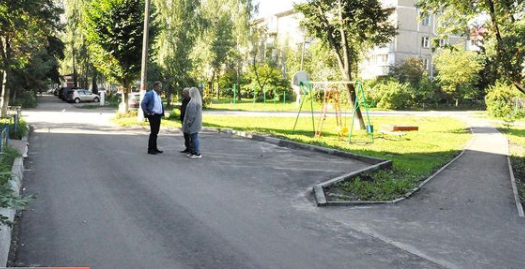 Дворы электрогорск. Комплексное благоустройство дворовой территории в Электрогорске. Кржижановского 1/1 Электрогорск.