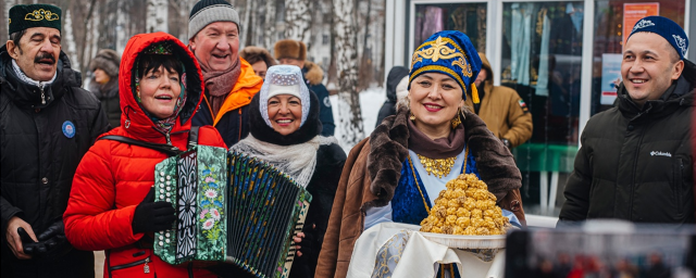 В Центральном парке Пушкина прошел праздник «Кышкы уеннар»