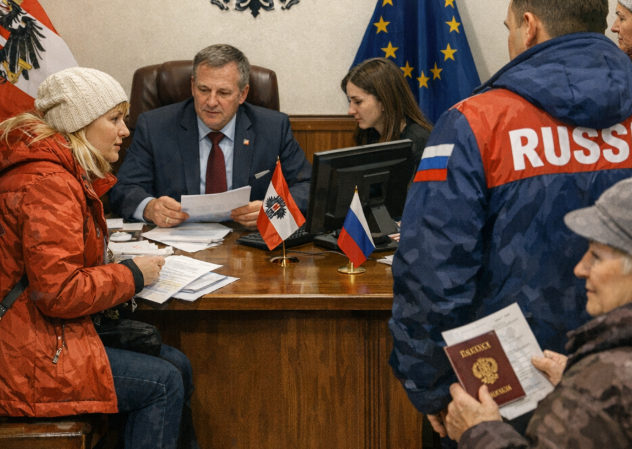 Российское консульство в Австрии фиксирует резкий рост обращений граждан