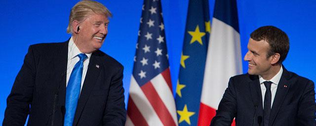 США ввели пошлины 25% на французские товары