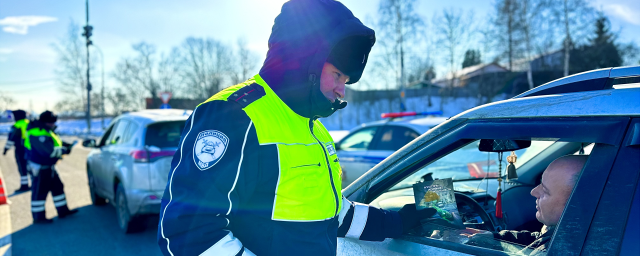 В Красногорске во время рейда «Нетрезвый водитель» остановили более ста машин