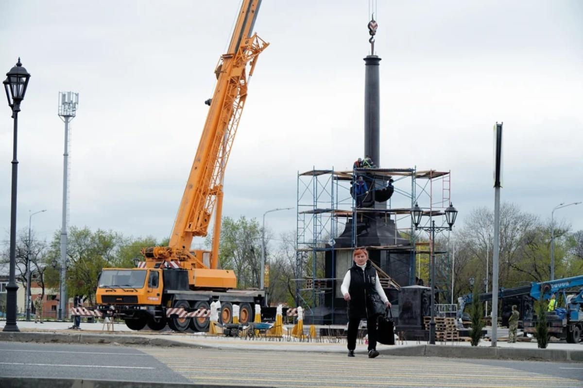 В Мариуполе вскоре откроют стелу «Город воинской славы»