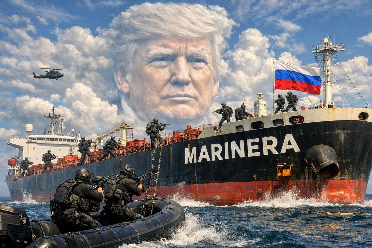 «Трамп попер катком». Военкоры объяснили, что означает для России захват танкера «Маринера» в Атлантике