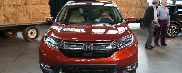 В США презентуют новую модель кроссовера Honda CR-V