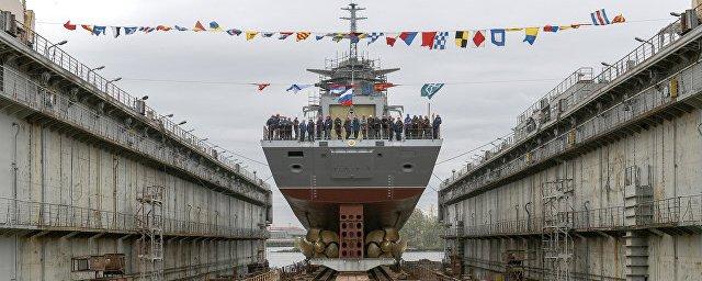 «Северная верфь» в 2018 году передаст ВМФ России корвет «Гремящий»