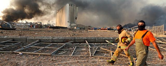 Видео: Число жертв взрыва в порту Бейрута возросло до ста человек