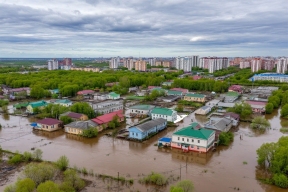 Вода идет на рекорд: в Комсомольске-на-Амуре ввели режим ЧС из-за стремительного подъема Амура