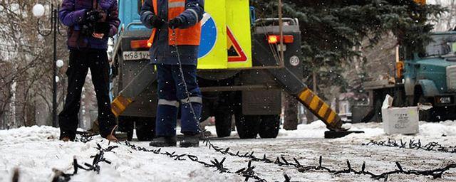 Самару украшают к новогодним праздникам