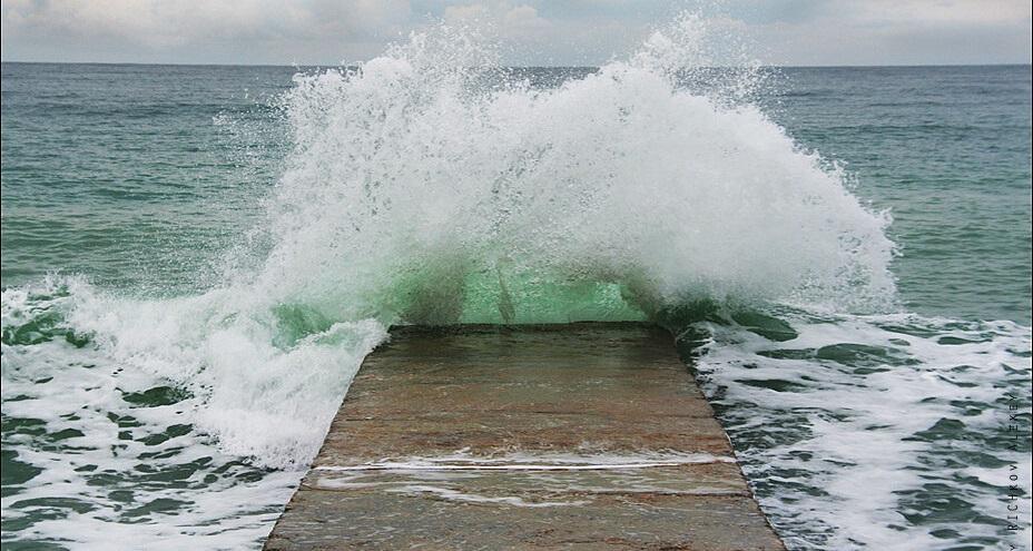 Сочи холодное море