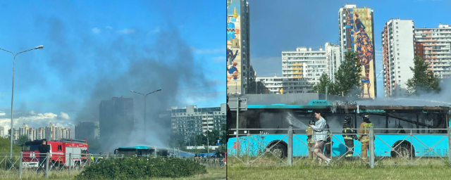 Пожары на общественном транспорте в Петербурге приобрели системный характер