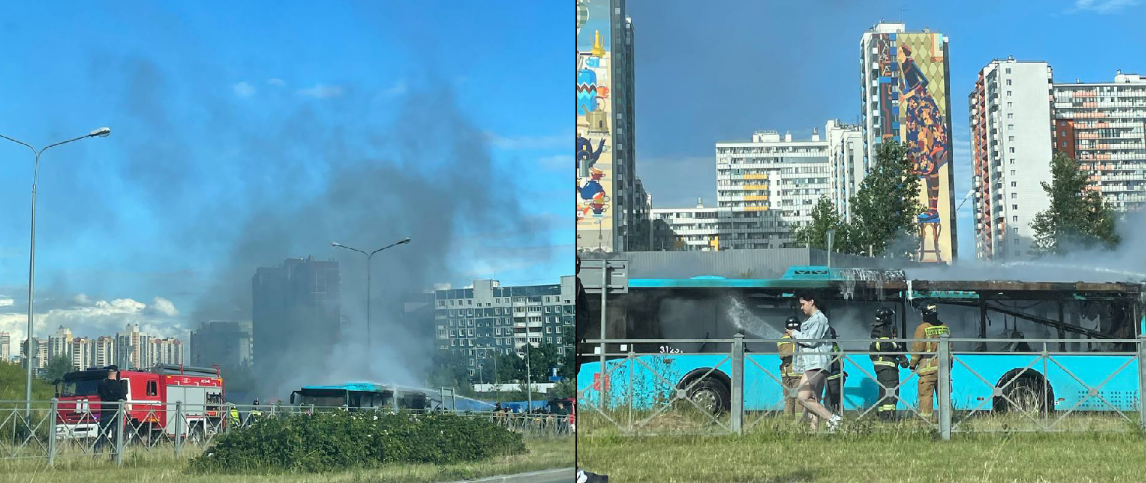 Пожары на общественном транспорте в Петербурге приобрели системный характер