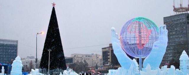 В Перми 30 декабря открывается самый большой в РФ ледовый городок