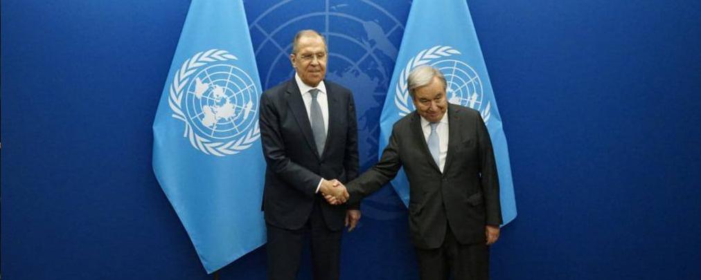 Lavrov urged Guterres to launch arbitration procedure against US