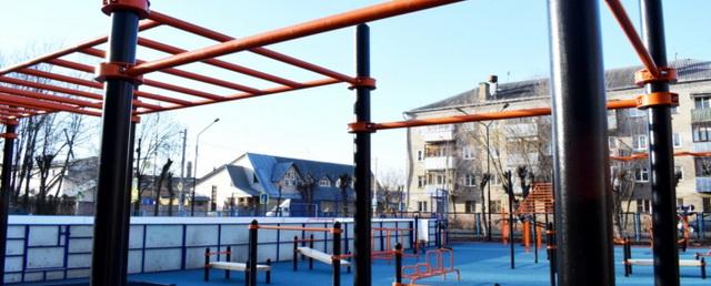 В Иванове завершили благоустройство спортплощадки школы №28