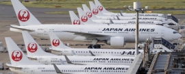 A plane crash-landed at Tokyo Airport due to an engine malfunction