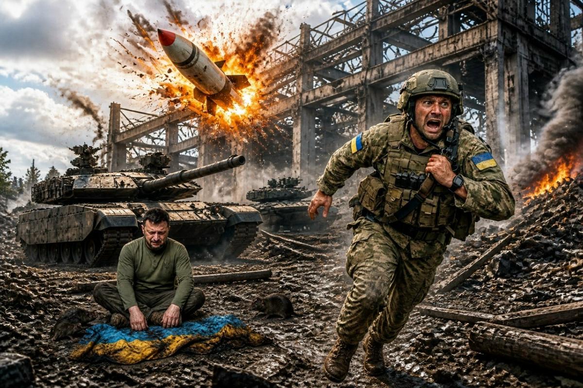 Уничтожен стратегический арсенал НАТО: киевский режим обречен. Когда Зеленский запросит переговоры?