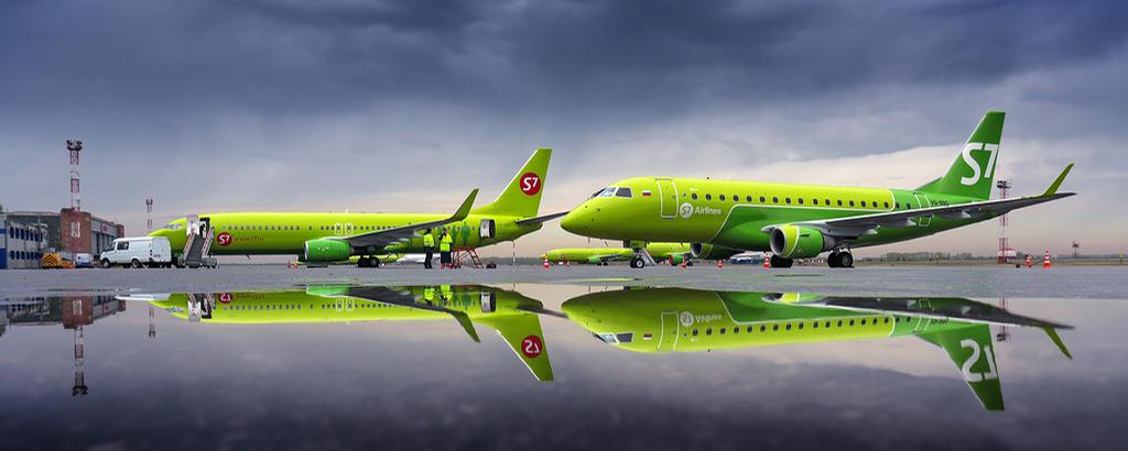 S7 Airlines в октябре перейдет на российскую систему бронирования билетов