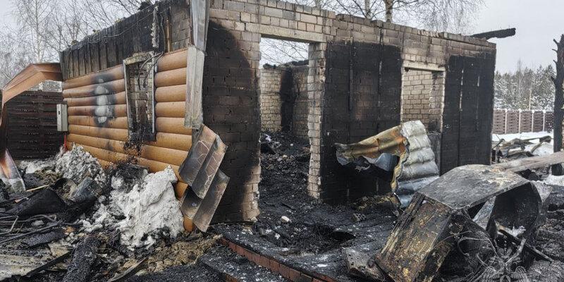 В страшном пожаре в Нижегородской области погибли трое детей