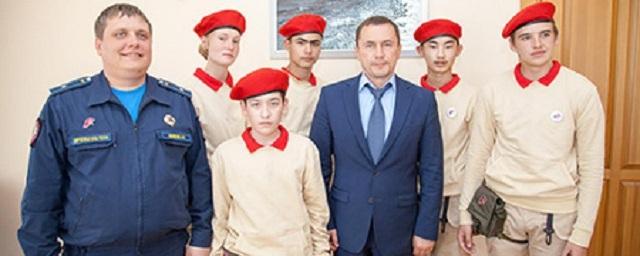 Иркутские юнармейцы отправятся в Москву на Всероссийский слет