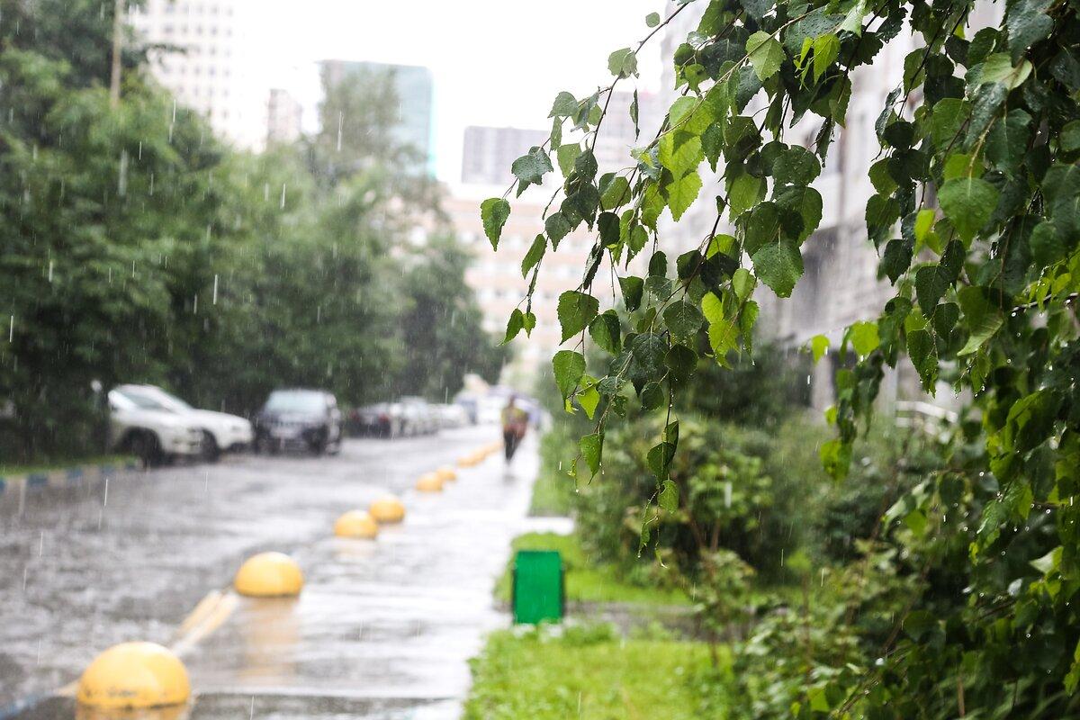 В Ярославле затопило улицы, ожидаются дожди и грозы