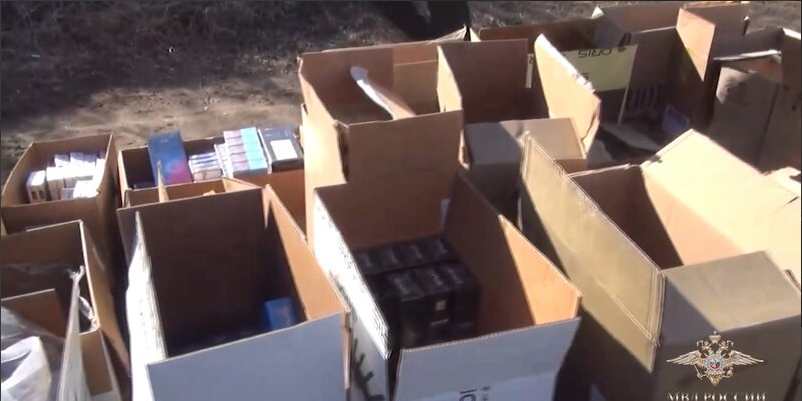 В Костромской области изъяли 110 тысяч немаркированных пачек сигарет