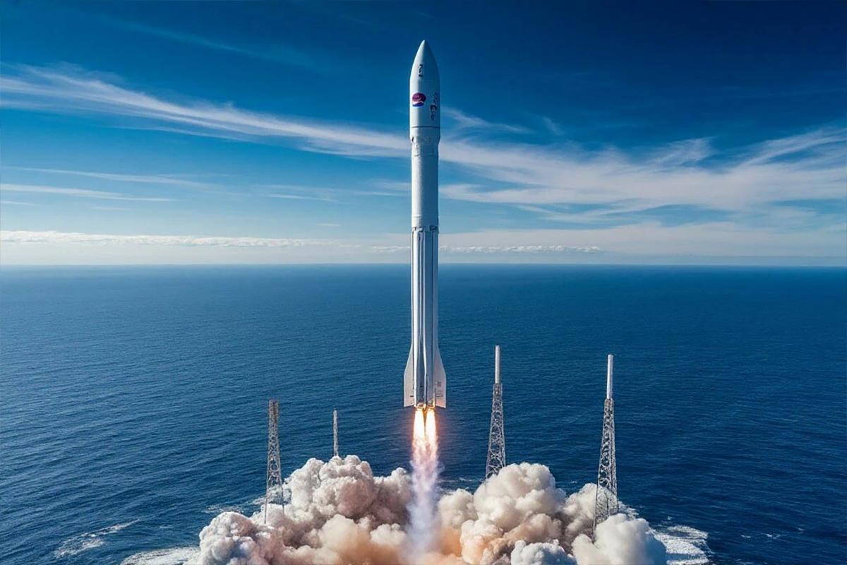 Китайцы вывели в космос девять спутников с морской платформы: ракета Gravity-1 установила рекорд