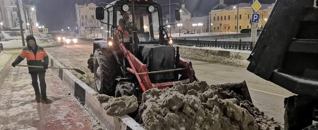 Денис Спирин об уборке снега в Чебоксарах: Дорожники отработали отлично