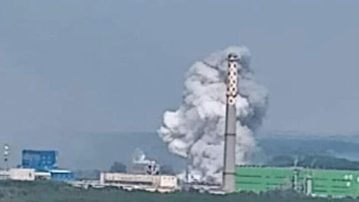 Возгорание агрегата на химкомбинате в болгарском городе Свиштов привело к взрыву