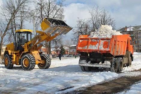 За минувшие сутки с Северной столицы вывезли более 57 тысяч тонн снега