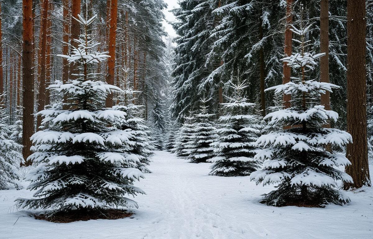 В Подмосковье начали борьбу против браконьеров, заготавливающих ели