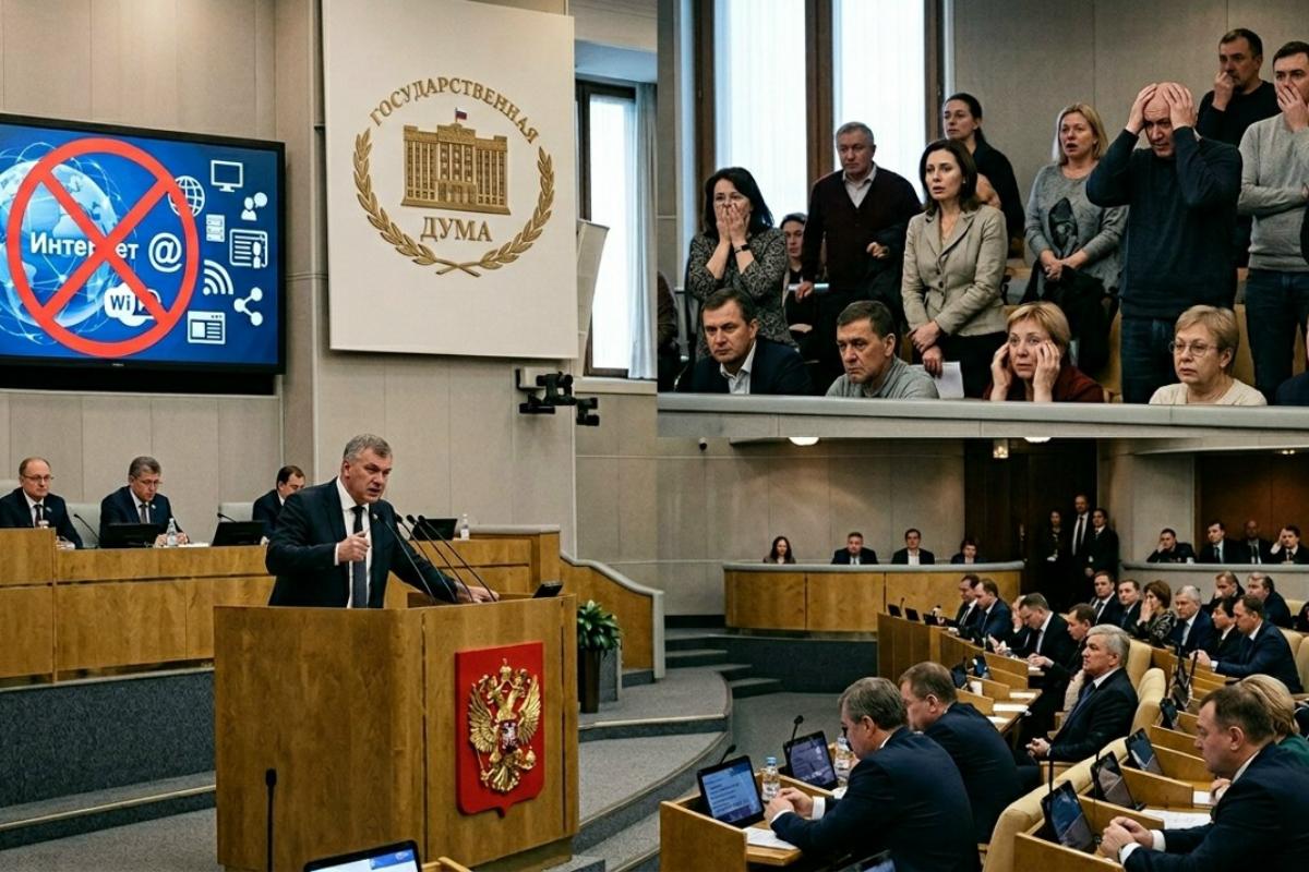 Только для «белых». Депутат предложил оставить часть россиян без нормального интернета