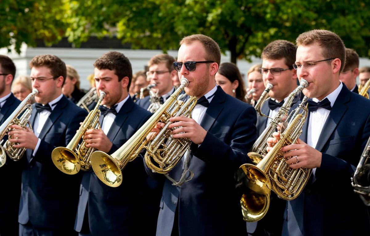 В Туле состоялось яркое выступление лучших духовых оркестров России