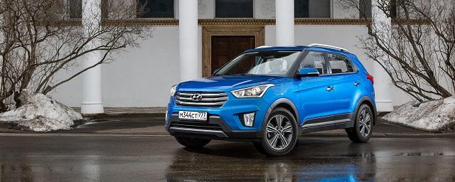 Hyundai Creta стал самым продаваемым кроссовером в России