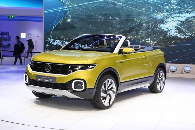 Кроссовер Volkswagen T-Cross осенью дебютирует в Париже