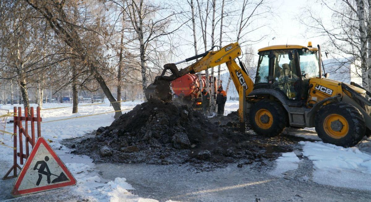 В Перми из-за прорыва трубы затопило часть эспланады