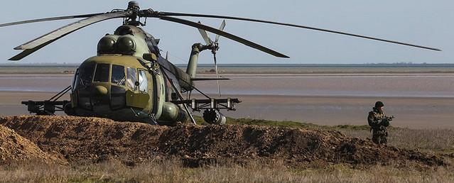 На Украине при крушении военного вертолета погибли четыре человека