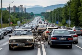 Шесть человек погибли в лобовом ДТП под Саратовом, двое в больнице