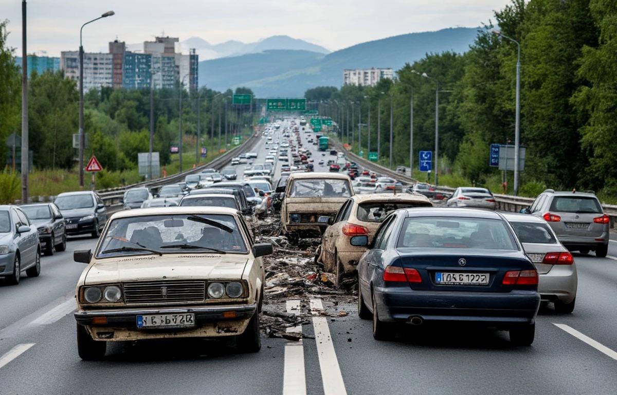 Шесть человек погибли в лобовом ДТП под Саратовом, двое в больнице
