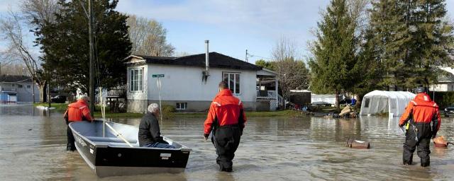 В Квебеке из-за наводнения эвакуированы более 1,5 тысячи человек