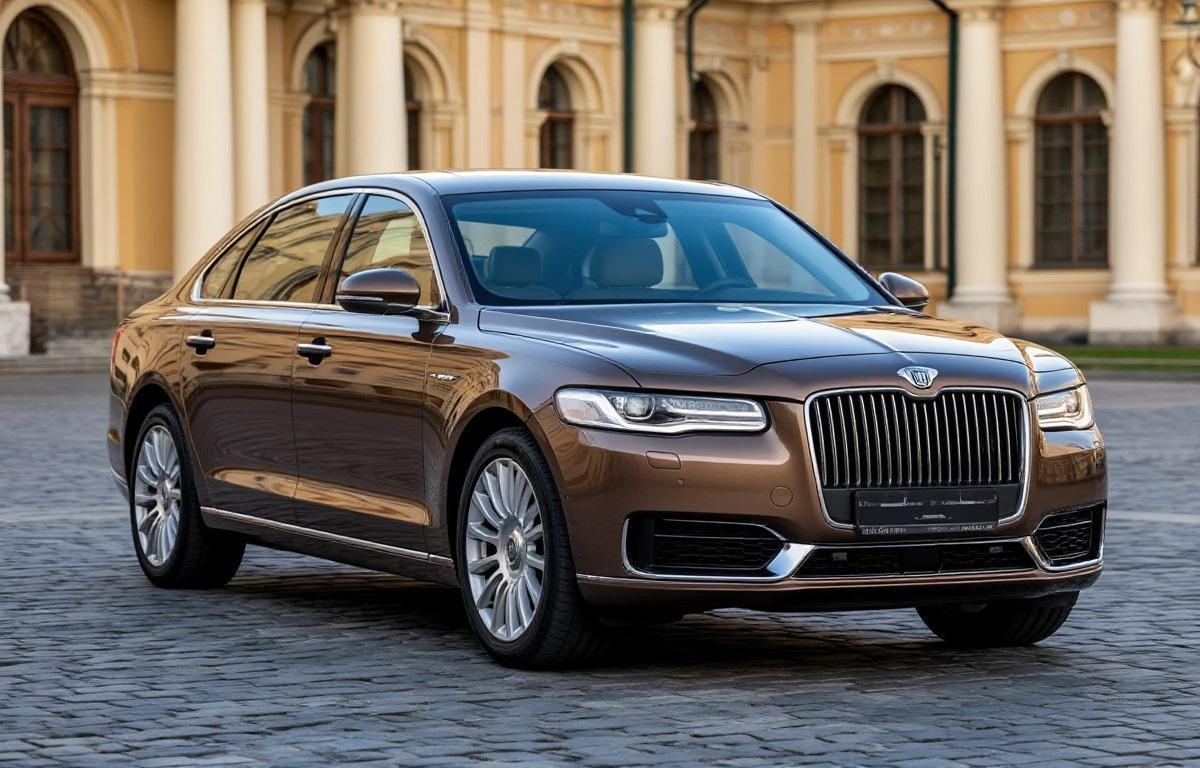 Президентский лимузин потяжелел на 300 кг: раскрыты детали обновленного Aurus Senat