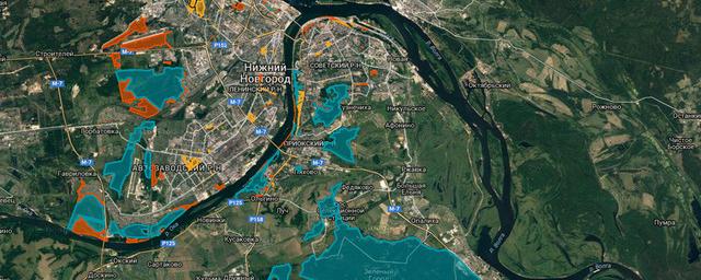 Экологи создали карту озелененных территорий Нижнего Новгорода