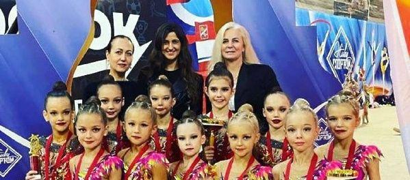 Чеховские гимнастки заняли призовые места на первенстве Подмосковья