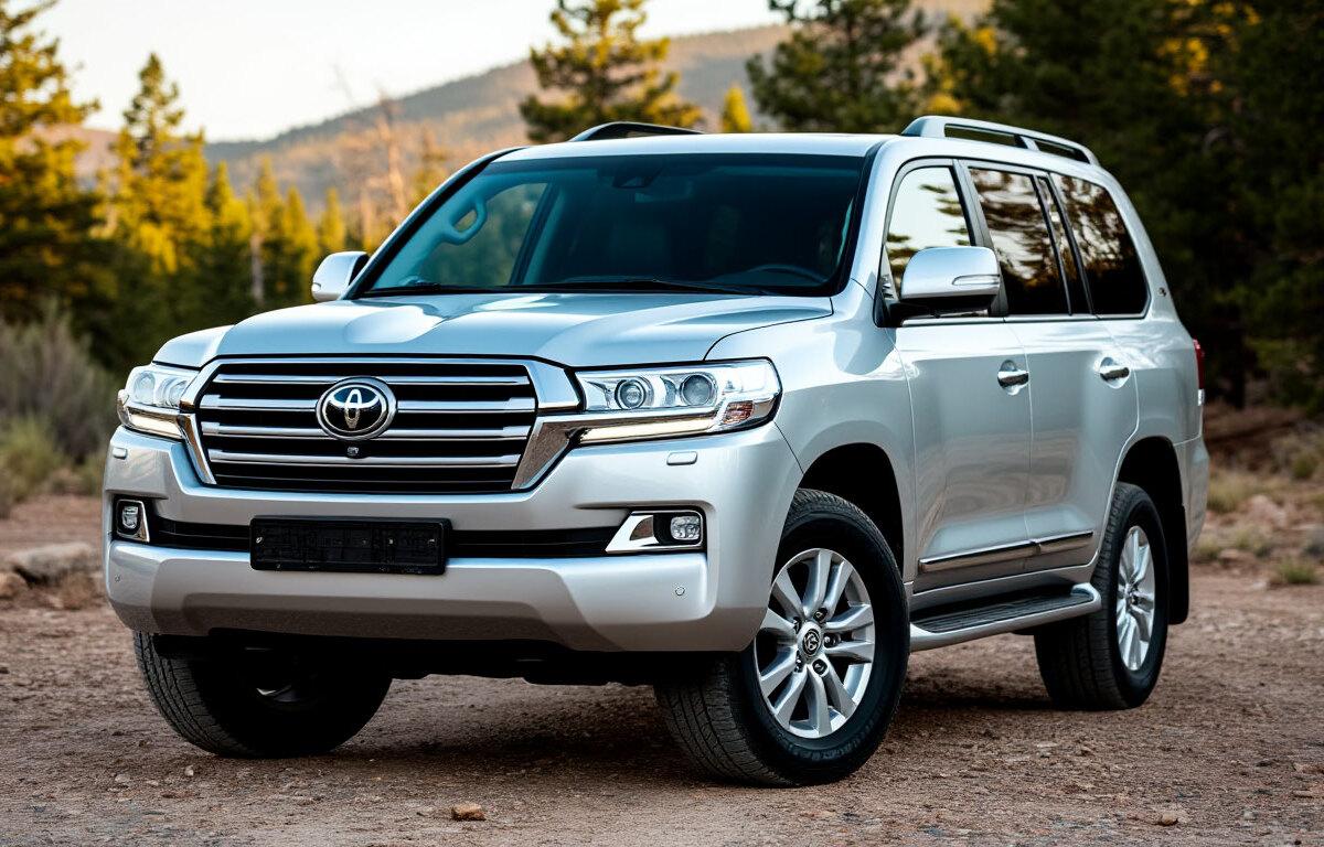 В Подмосковье выставили на продажу практически новый Toyota Land Cruiser 200