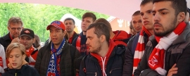 Около 50 болельщиков «Спартака» были задержаны в Москве за нарушение порядка